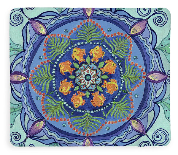 And So It Grows Expansion And Creation - Blanket - I Love Mandalas