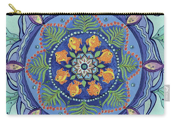 And So It Grows Expansion And Creation - Carry-All Pouch - I Love Mandalas
