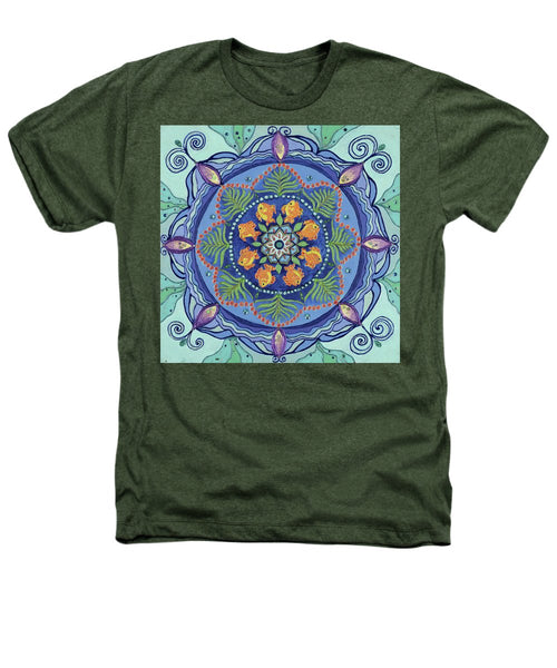And So It Grows Expansion And Creation - Heathers T-Shirt - I Love Mandalas
