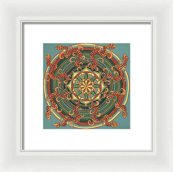 Co Creation Contracts Are Made - Framed Print - I Love Mandalas