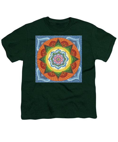 Ever Changing Always Changing - Youth T-Shirt - I Love Mandalas