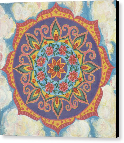 Grace And Ease The Art Of Allowing - Canvas Print - I Love Mandalas