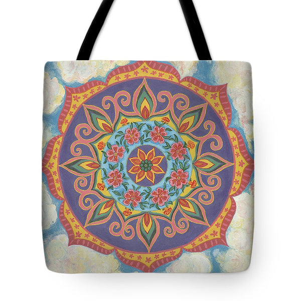 Grace And Ease The Art Of Allowing - Tote Bag - I Love Mandalas