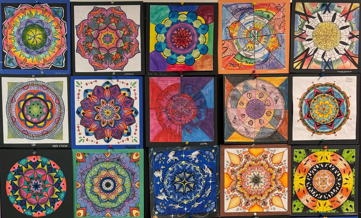 How to draw a mandala – I Love Mandalas