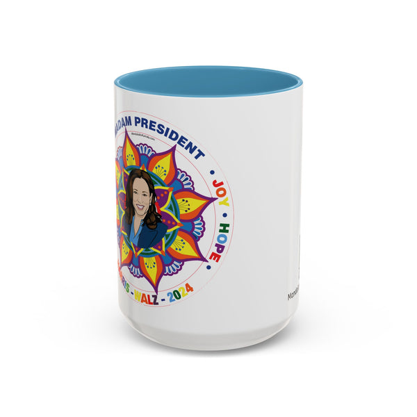 Mandalas for Kamala Pride Colors Coffee Mug (11, 15oz)