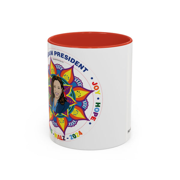 Mandalas for Kamala Pride Colors Coffee Mug (11, 15oz)