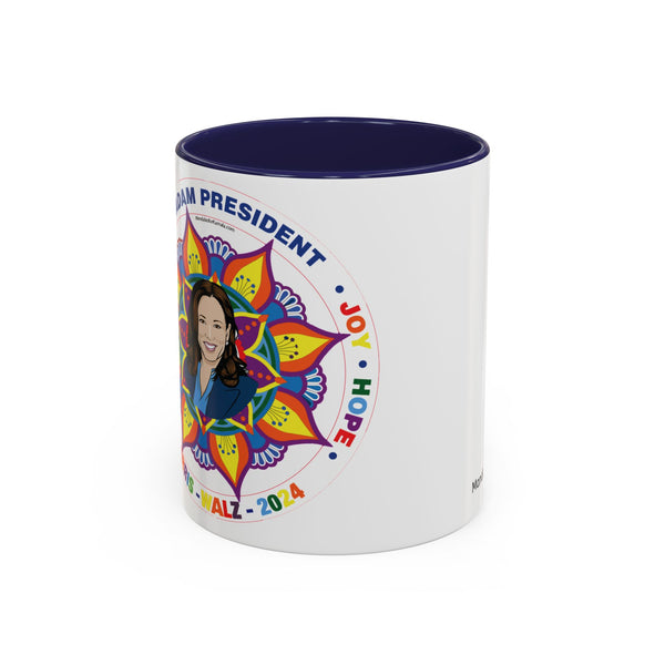 Mandalas for Kamala Pride Colors Coffee Mug (11, 15oz)