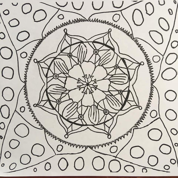 Virtual Mandala Drawing Class - I Love Mandalas