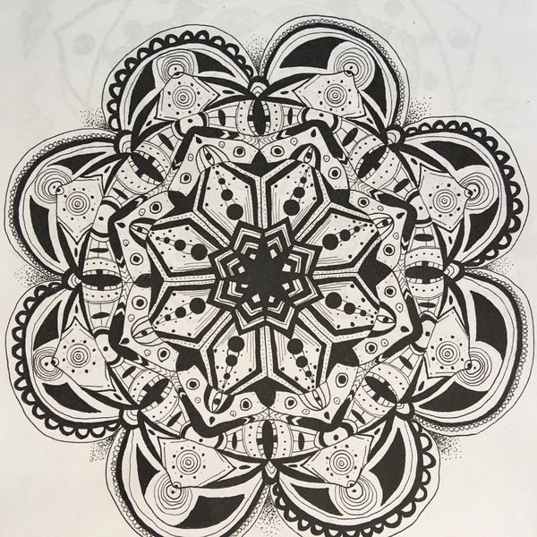 Virtual Mandala Drawing Class - I Love Mandalas