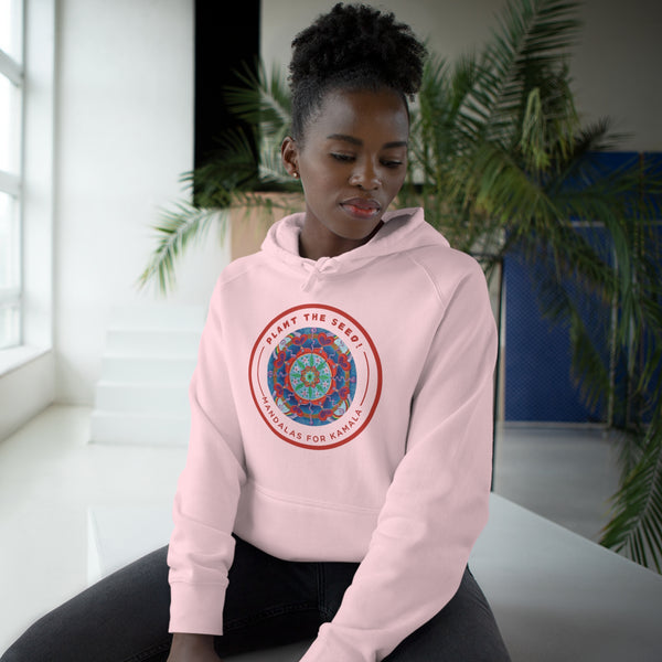 Hoodie - Mandala for Kamala: Hope, Love, Intelligence, Inclusion