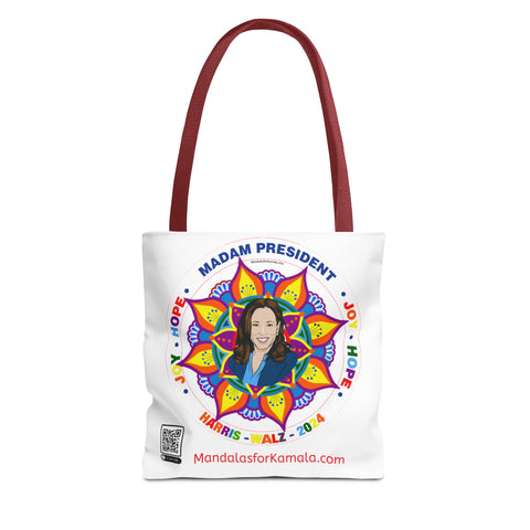 Mandalas for Kamala Pride Mandala Tote Bag