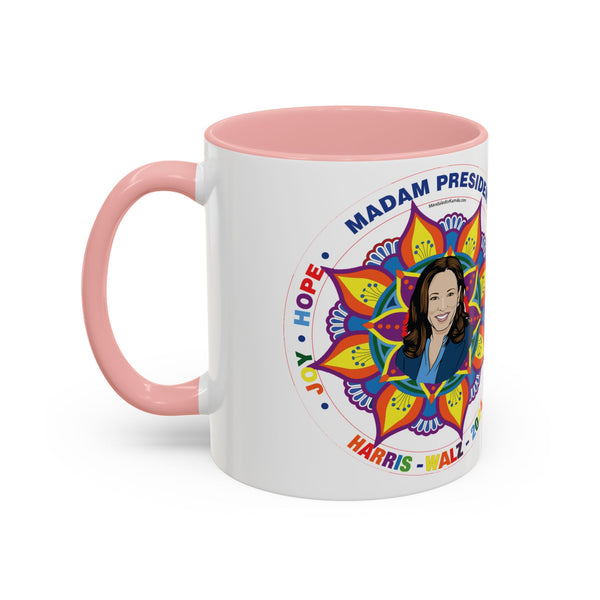 Mandalas for Kamala Pride Colors Coffee Mug (11, 15oz)