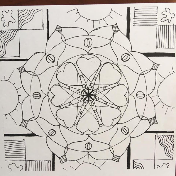 Virtual Mandala Drawing Class - I Love Mandalas