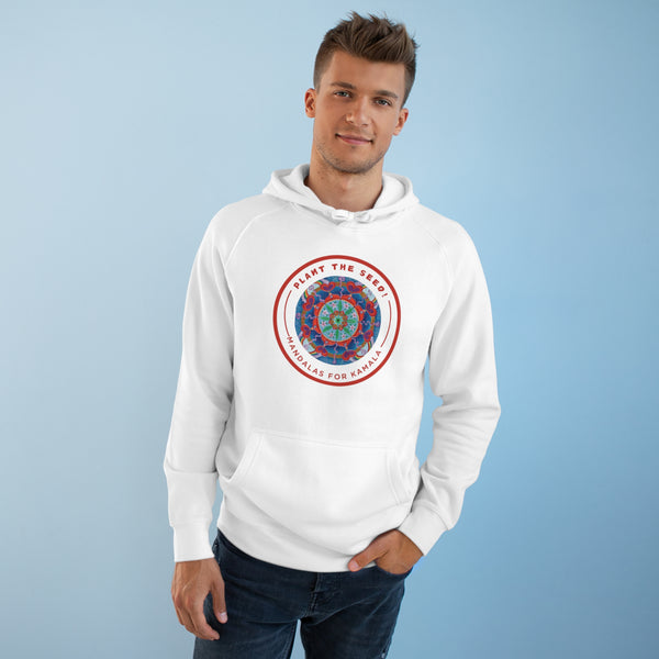 Hoodie - Mandala for Kamala: Hope, Love, Intelligence, Inclusion