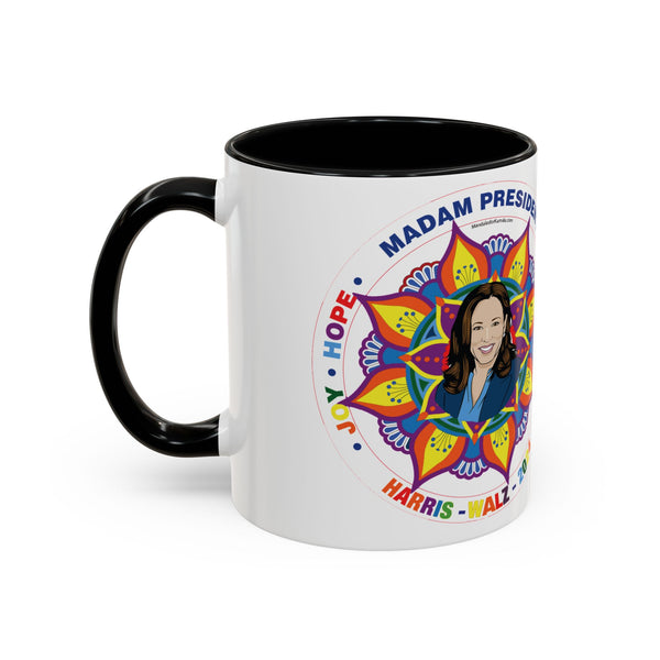 Mandalas for Kamala Pride Colors Coffee Mug (11, 15oz)