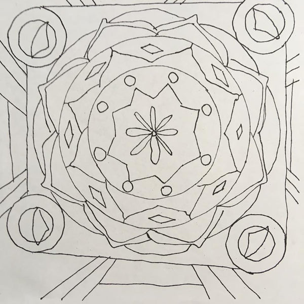 Virtual Mandala Drawing Class - I Love Mandalas