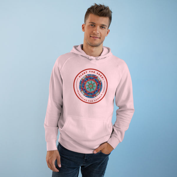 Hoodie - Mandala for Kamala: Hope, Love, Intelligence, Inclusion