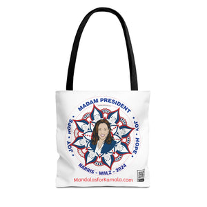 Mandalas for Kamala Tote Bag