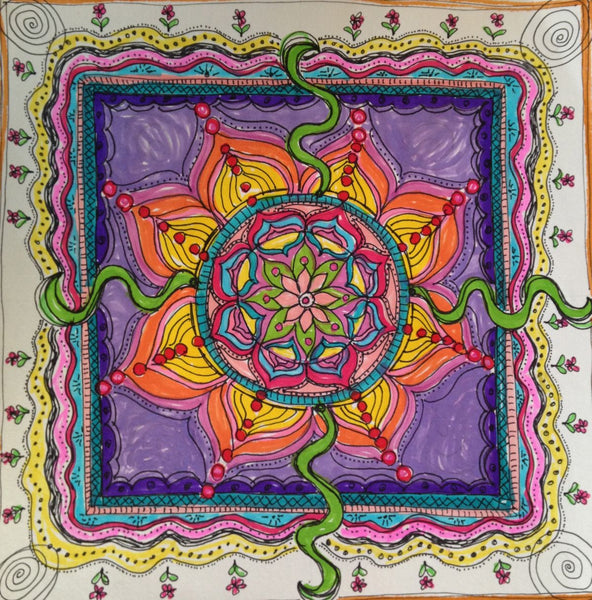 Mandala Class at Java Central in Westerville • June 1st,  2026.  5:30 - 8:00 PM