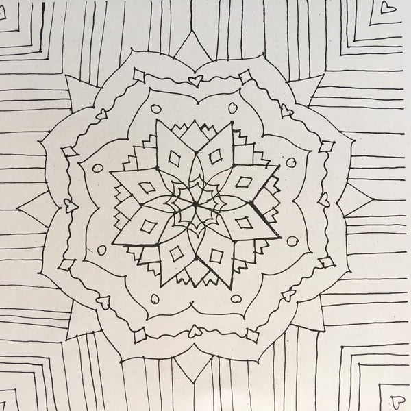 Virtual Mandala Drawing Class - I Love Mandalas