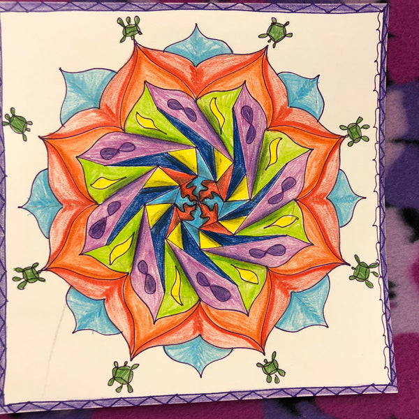 Virtual Mandala Drawing Class - I Love Mandalas