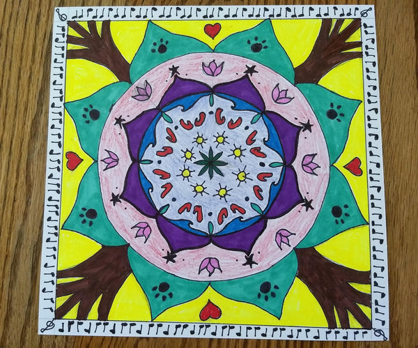 Virtual Mandala Drawing Class - I Love Mandalas