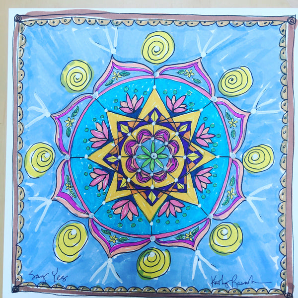 Virtual Mandala Drawing Class - I Love Mandalas