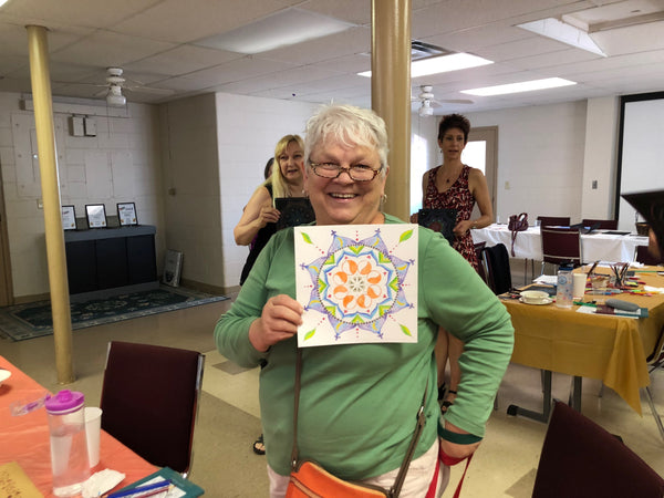 Virtual Mandala Drawing Class - I Love Mandalas