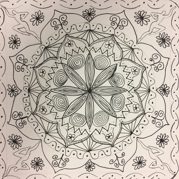 Virtual Mandala Drawing Class - I Love Mandalas