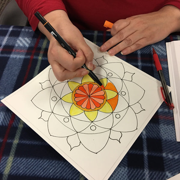 Virtual Mandala Drawing Class - I Love Mandalas