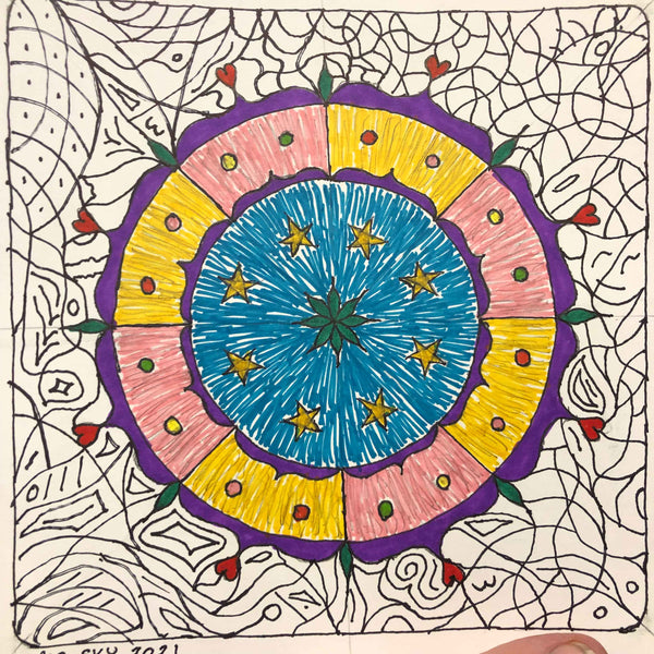 Virtual Mandala Drawing Class - I Love Mandalas