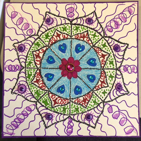 Virtual Mandala Drawing Class - I Love Mandalas