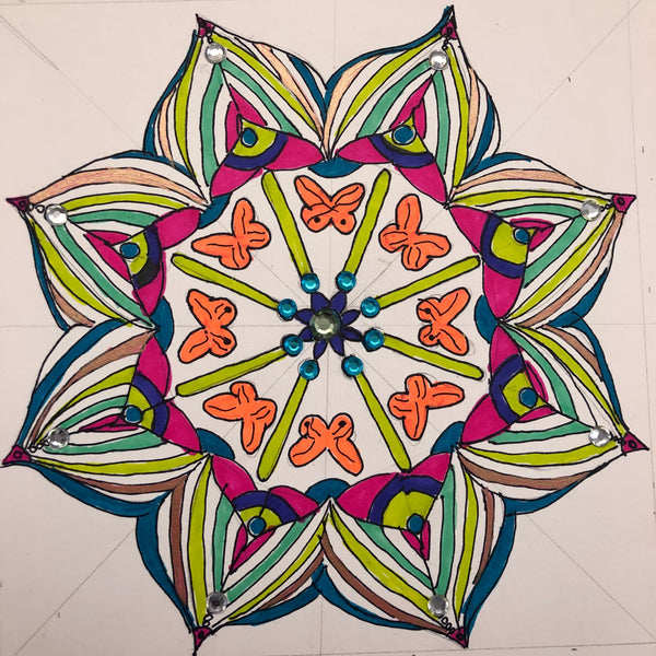 Virtual Mandala Drawing Class - I Love Mandalas