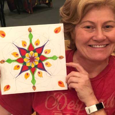 Virtual Mandala Drawing Class - I Love Mandalas