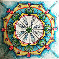 Virtual Mandala Drawing Class - I Love Mandalas