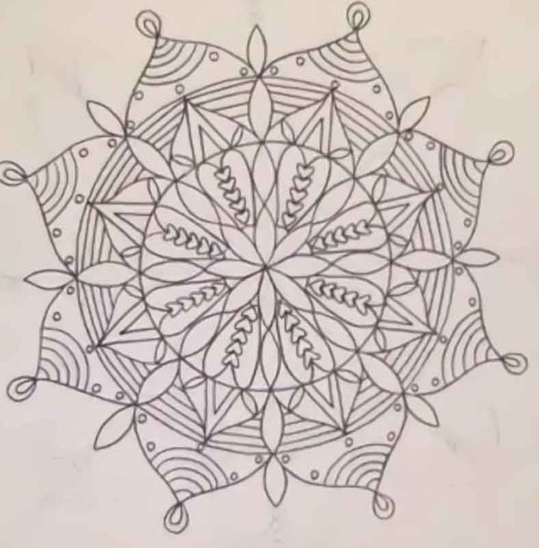 Virtual Mandala Drawing Class - I Love Mandalas