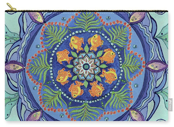 And So It Grows Expansion And Creation - Carry-All Pouch - I Love Mandalas