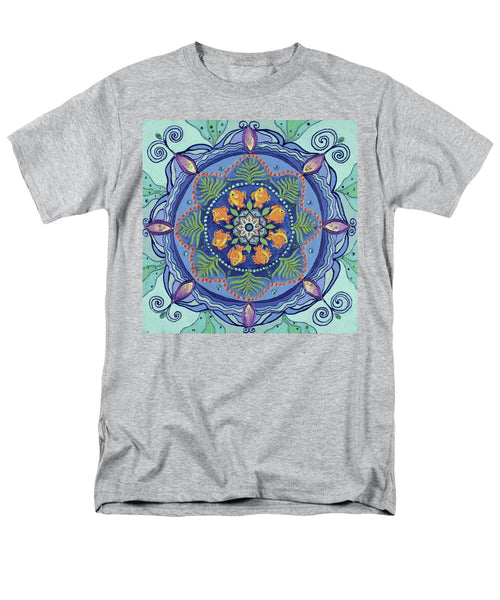 And So It Grows Expansion And Creation - Men's T-Shirt (Regular Fit) - I Love Mandalas