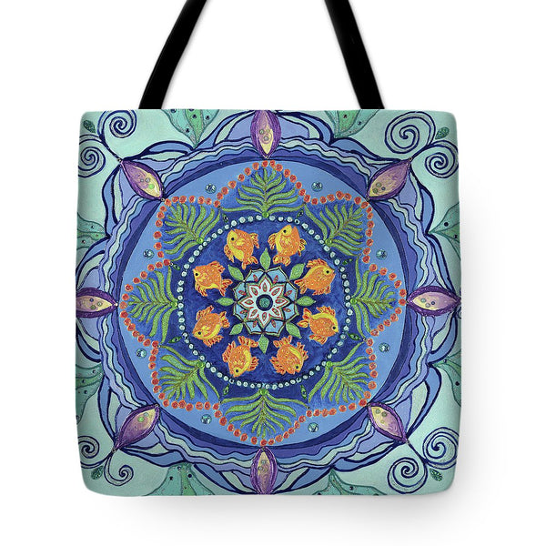 And So It Grows Expansion And Creation - Tote Bag - I Love Mandalas