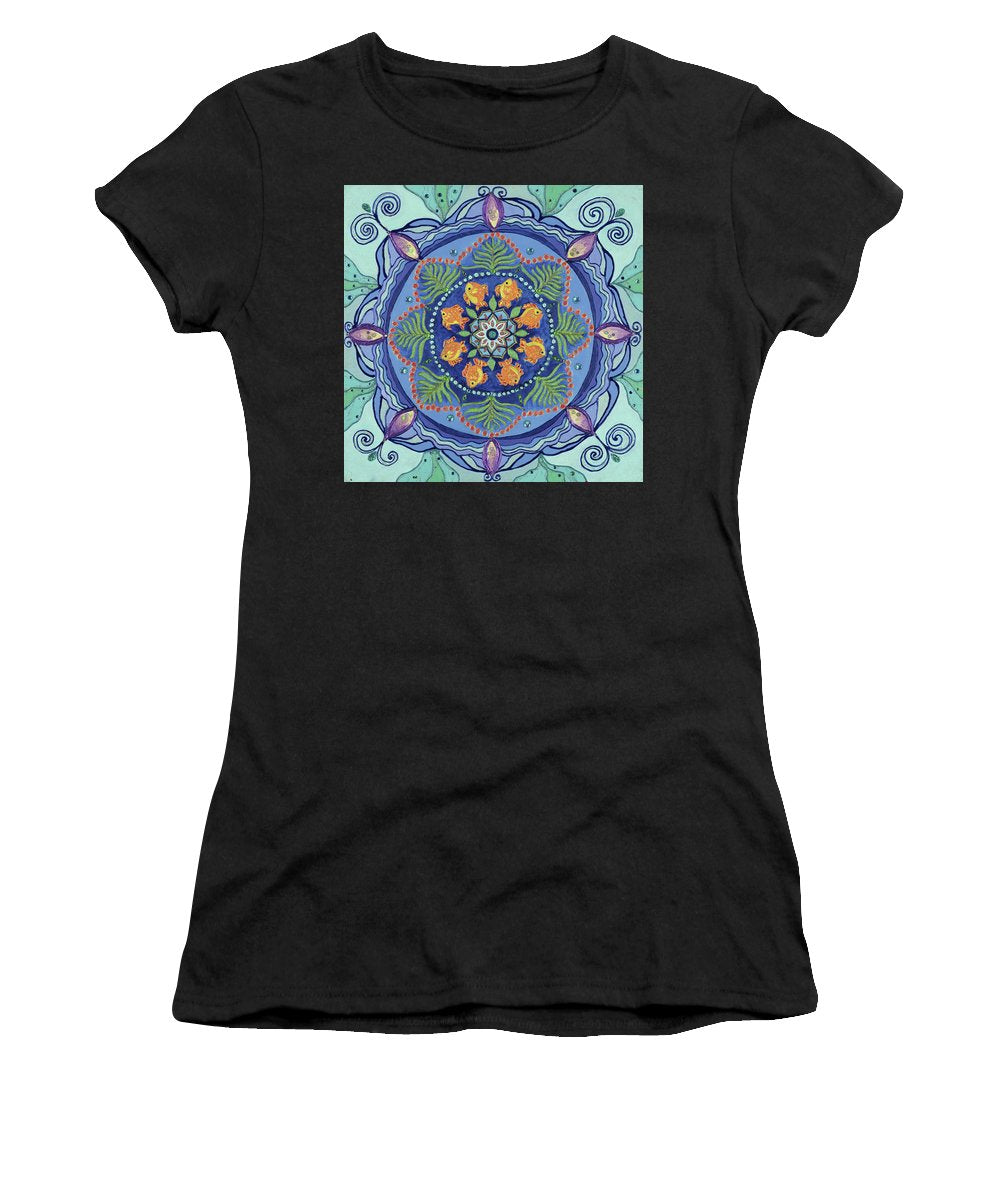 And So It Grows Expansion And Creation - Women's T-Shirt - I Love Mandalas