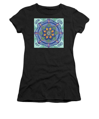 And So It Grows Expansion And Creation - Women's T-Shirt - I Love Mandalas