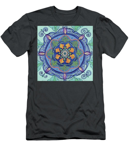 And So It Grows Expansion And Creation - Men's T-Shirt (Athletic Fit) - I Love Mandalas