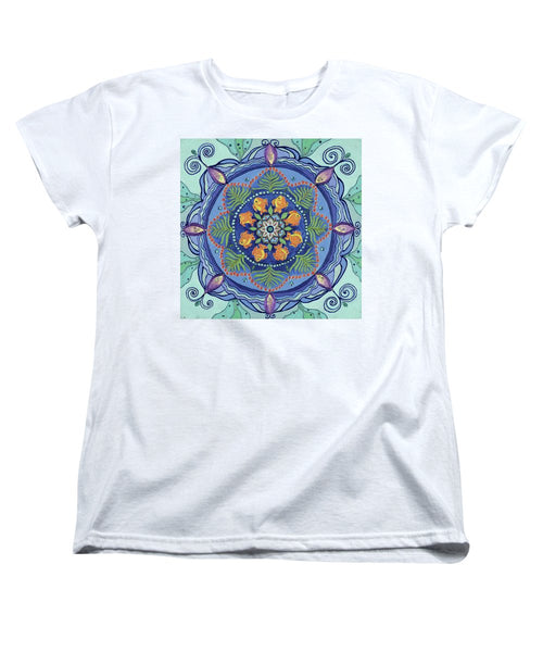And So It Grows Expansion And Creation - Women's T-Shirt (Standard Fit) - I Love Mandalas