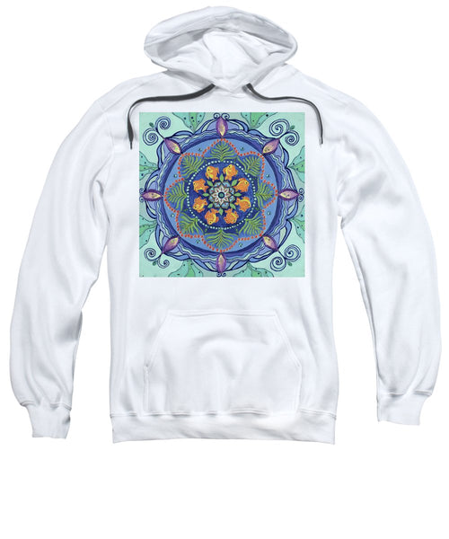 And So It Grows Expansion And Creation - Hoodie - I Love Mandalas