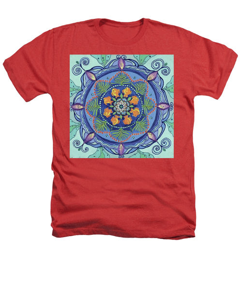 And So It Grows Expansion And Creation - Heathers T-Shirt - I Love Mandalas