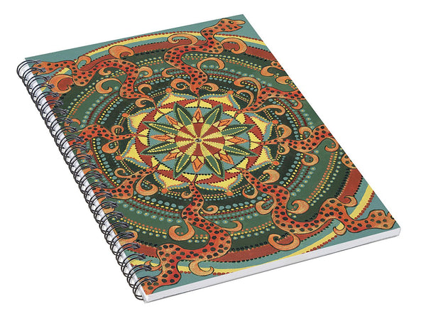 Co Creation Contracts Are Made - Spiral Notebook - I Love Mandalas