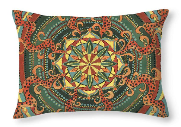 Co Creation Contracts Are Made - Throw Pillow - I Love Mandalas