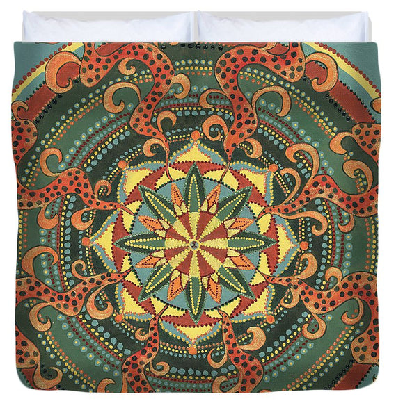 Co Creation Contracts Are Made - Duvet Cover - I Love Mandalas