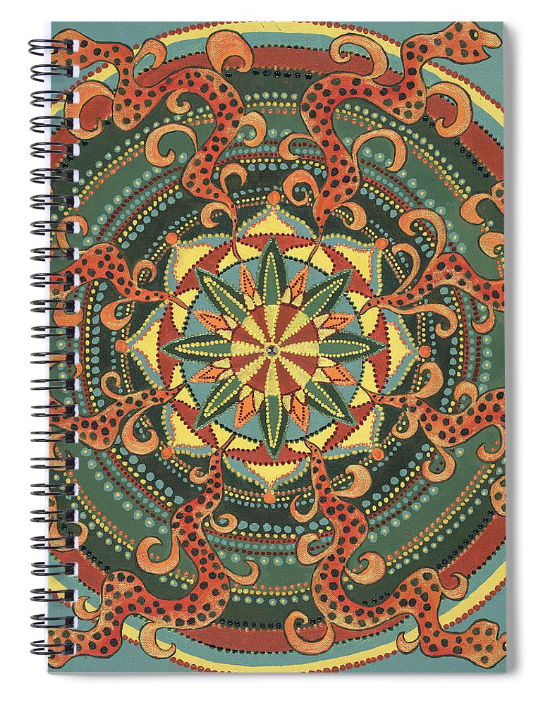 Co Creation Contracts Are Made - Spiral Notebook - I Love Mandalas