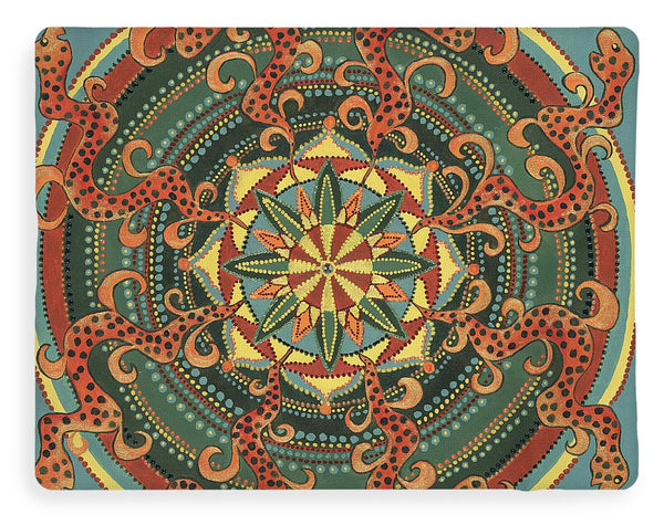 Co Creation Contracts Are Made - Blanket - I Love Mandalas